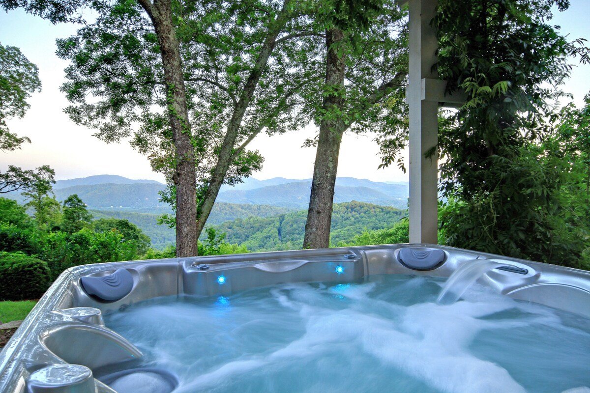 Secluded MtnTop Luxe-Spectacular Views-Hotub-FrPit gallery image 3