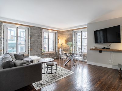 Charming 2BR Heart of Old Québec(Free Parking,AC)