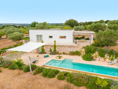 Stylish two bed villa with private pool & views