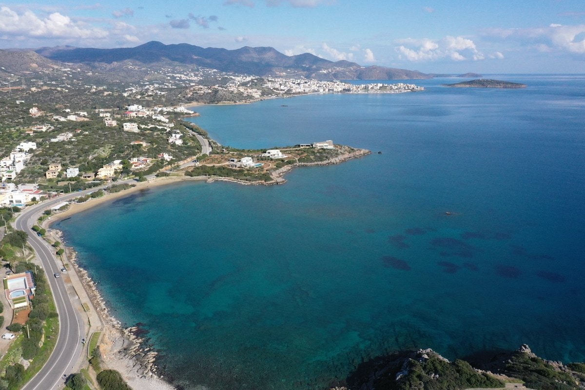 Sea View Blue Senses Villa Thalassa heated pool gallery image 4