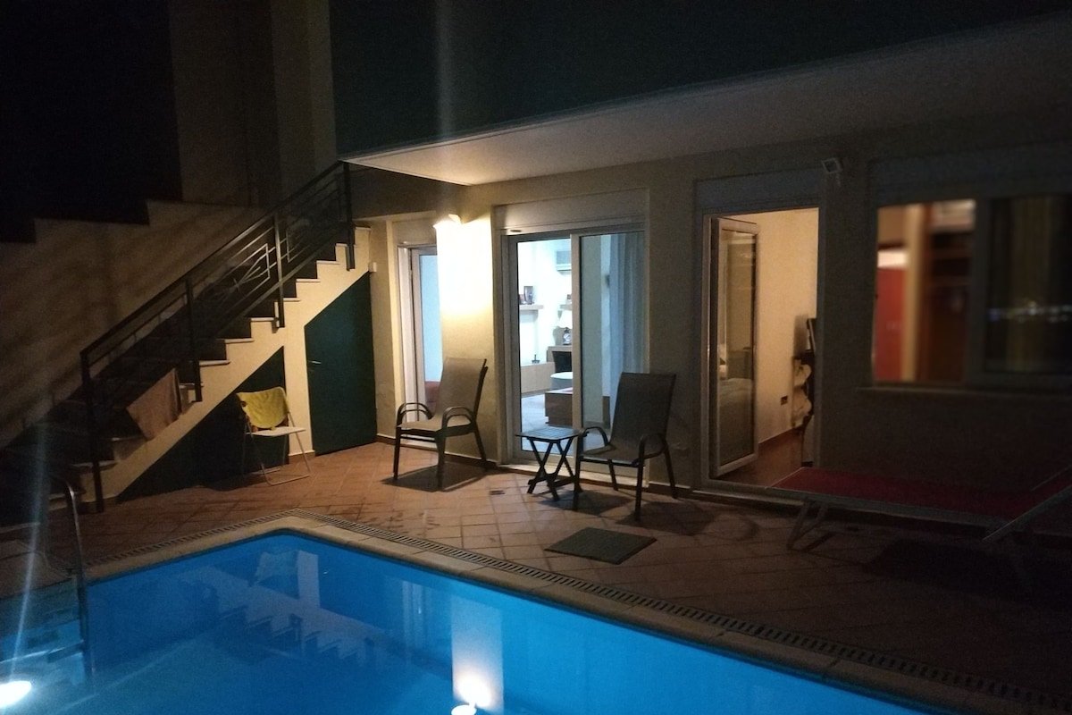 Pool & View Athens Villa 2 floors/145 m2 gallery image 3