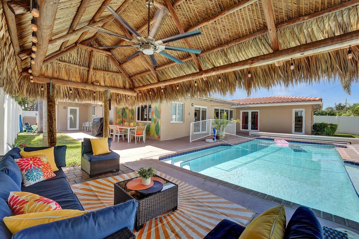 Beach Getaway w/Heated Pool, Firepit & Arcade Fun gallery image 2