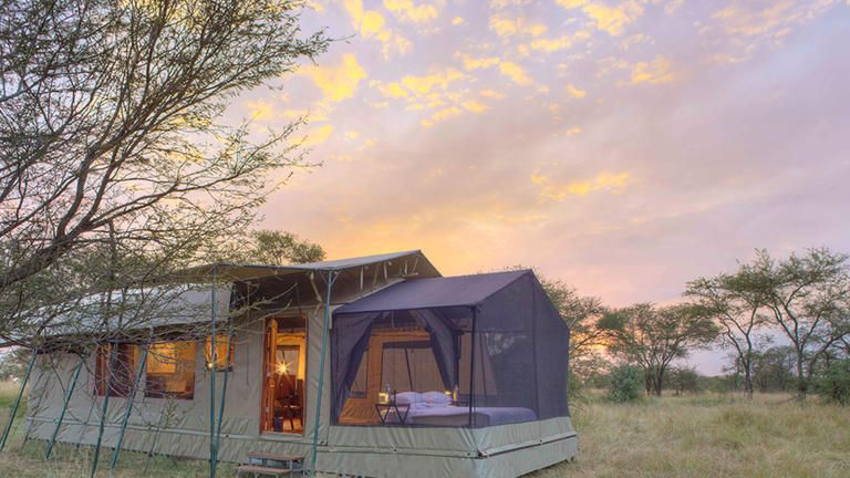 Olakira Camp - Stargazing tent