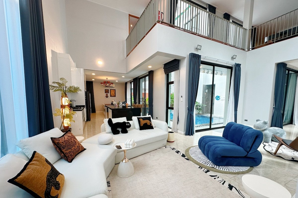曼谷市中心七卧室独栋豪华泳池别墅 gallery image 2