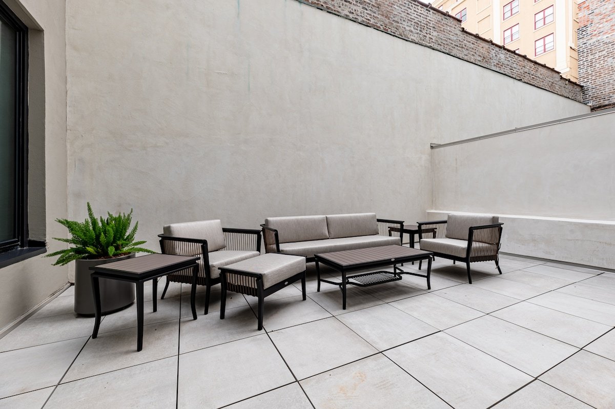 3BR Unit + Patio in French Quarter | Mayfair Hotel gallery image 3