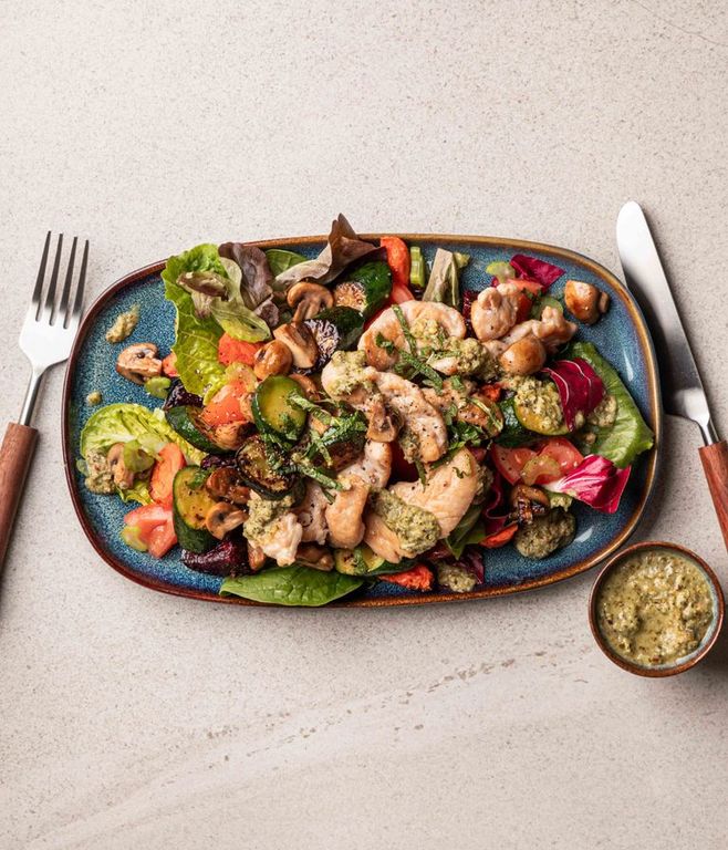 Photo of Chimichurri Roasted Veg & Chicken