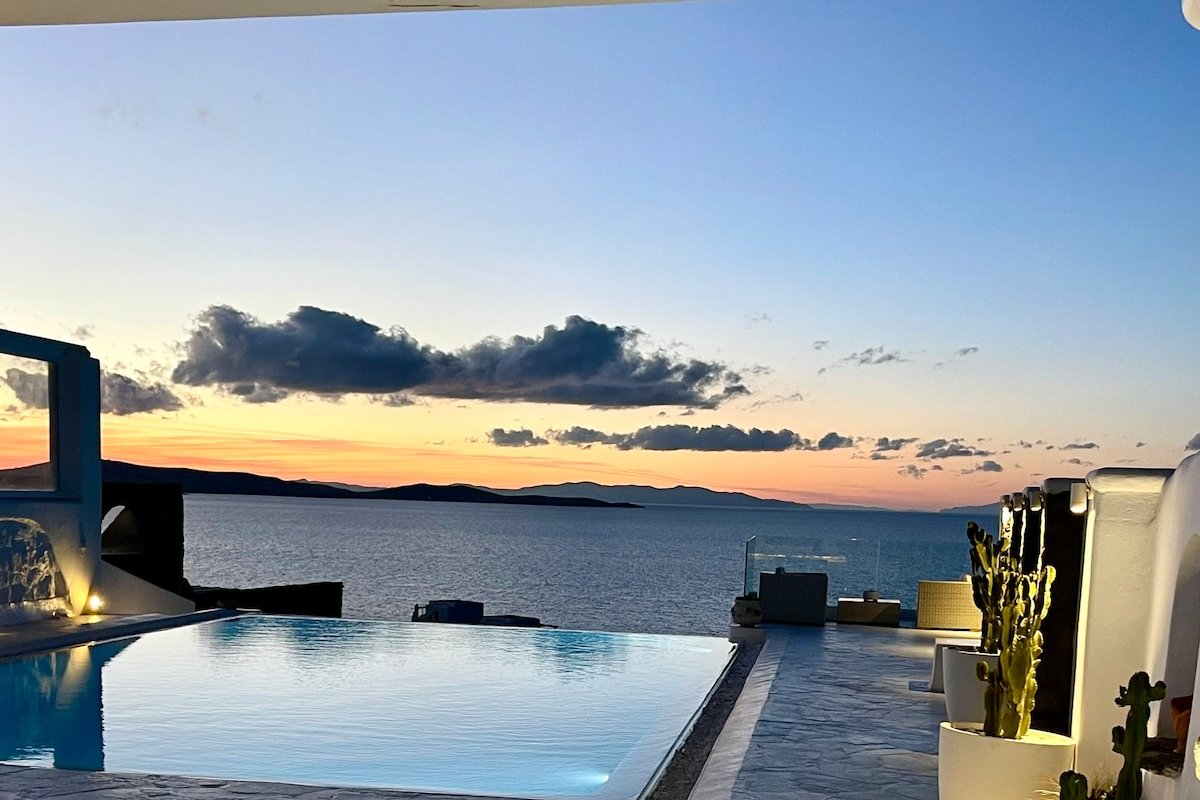 Villa Calypso Sunset infinity pool-hot tub gallery image 4