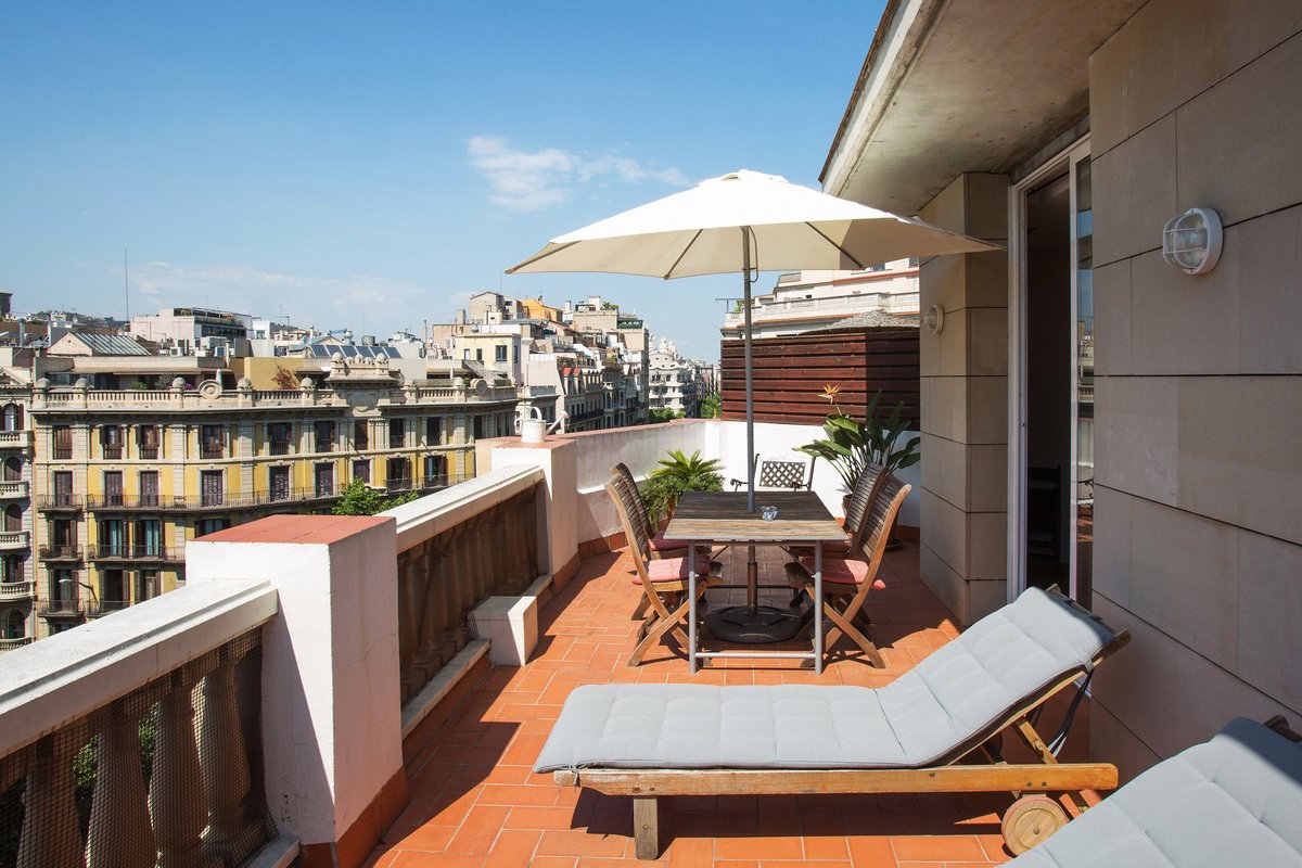 Provenzal – Penthouse with views to Casa Mila