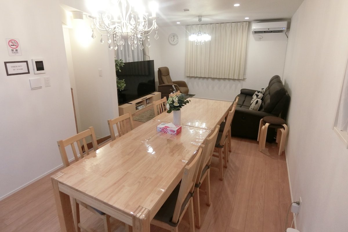 新築141㎡ 3階戸建１棟貸+屋上プライベートルーフテラス+駐車場付 広々5寝室一軒家（最大14名） gallery image 5