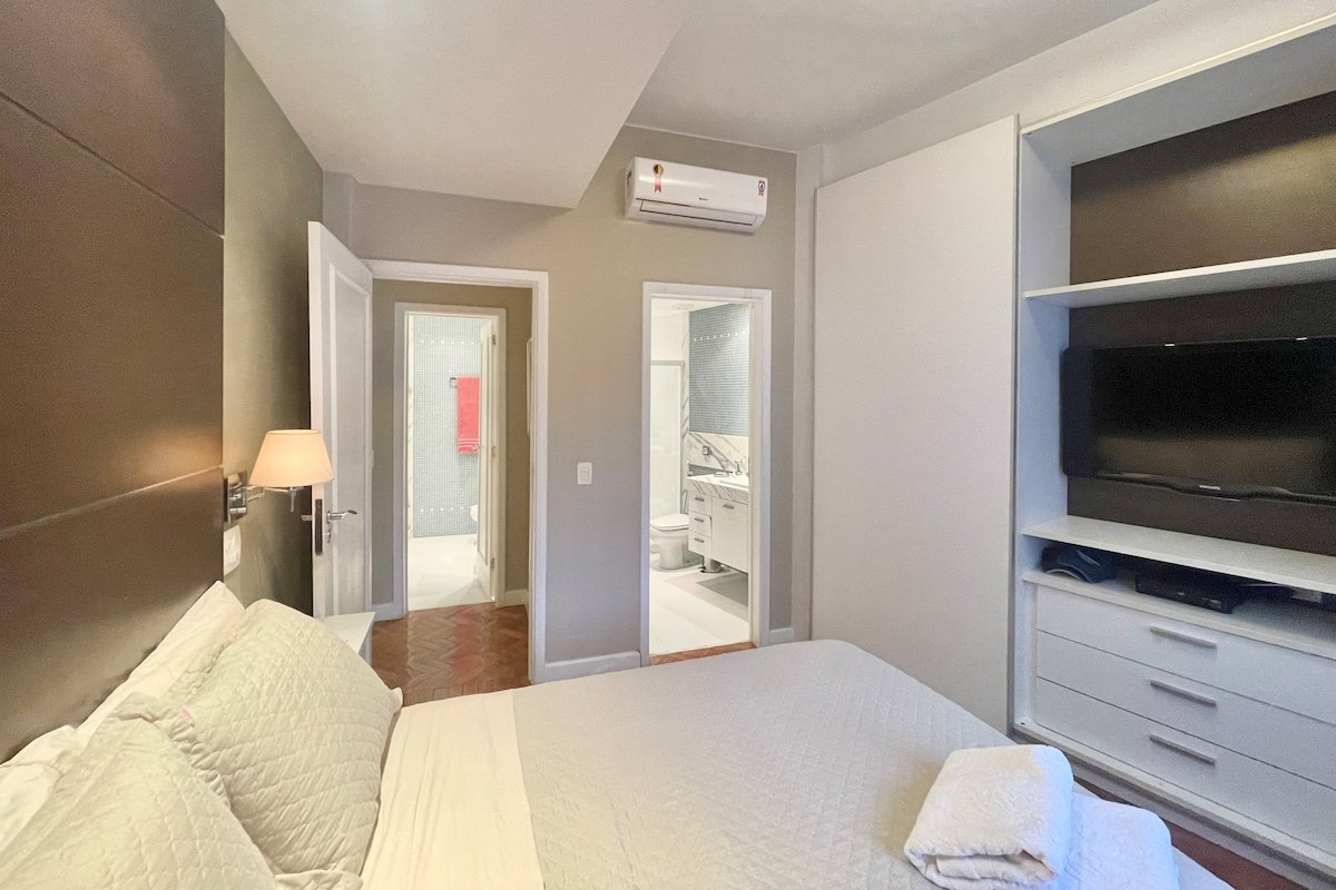 Leblon lindo 3 quartos próx. a praia c/vaga! Amei gallery image 3