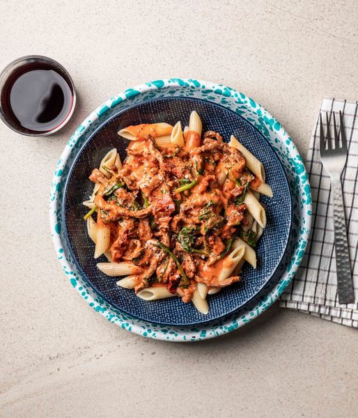 Photo of Rich Beef Penne Pasta