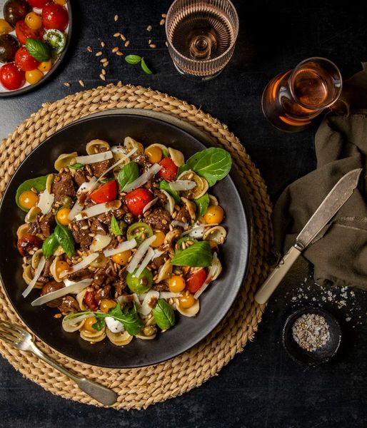 Photo of Ostrich & Panzanella Pasta Salad