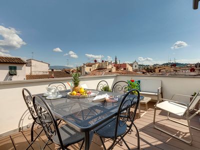 Penthouse with Terrace in the Historic Center