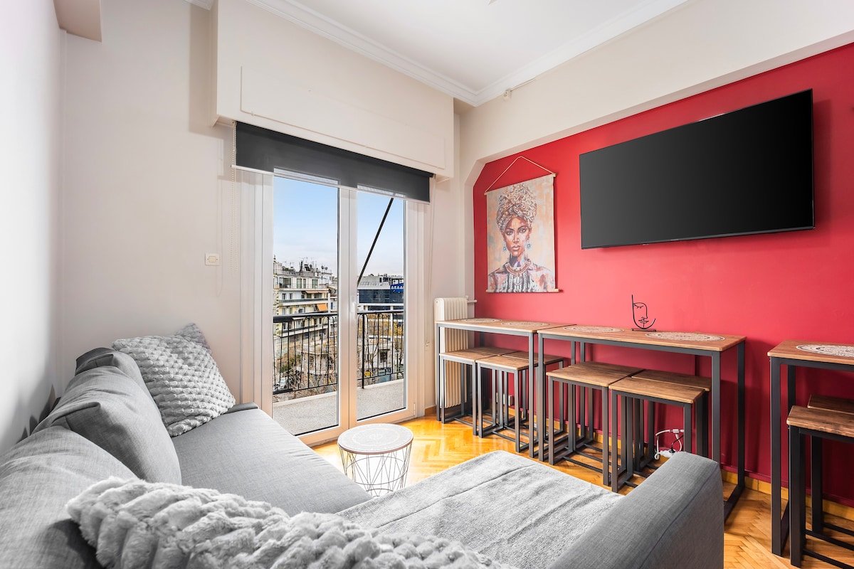 Ηλιόλουστο άνετο διαμέρισμα 3υπν, δίπλα από μετρο gallery image 3