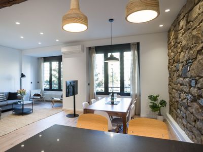 Cantabric Plaza, near La Zurriola Beach