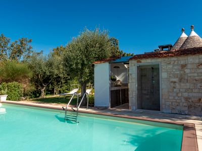 Charming Trulli with Pool for 8 people in Monopoli