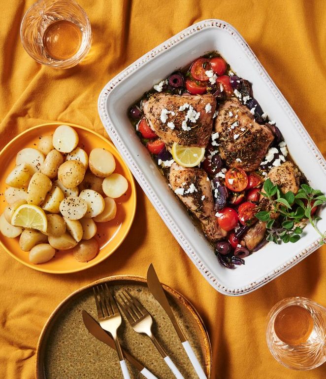 Photo of One-tray Mediterranean Chicken Bake