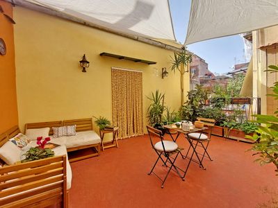Campo dei Fiori con terrazzo