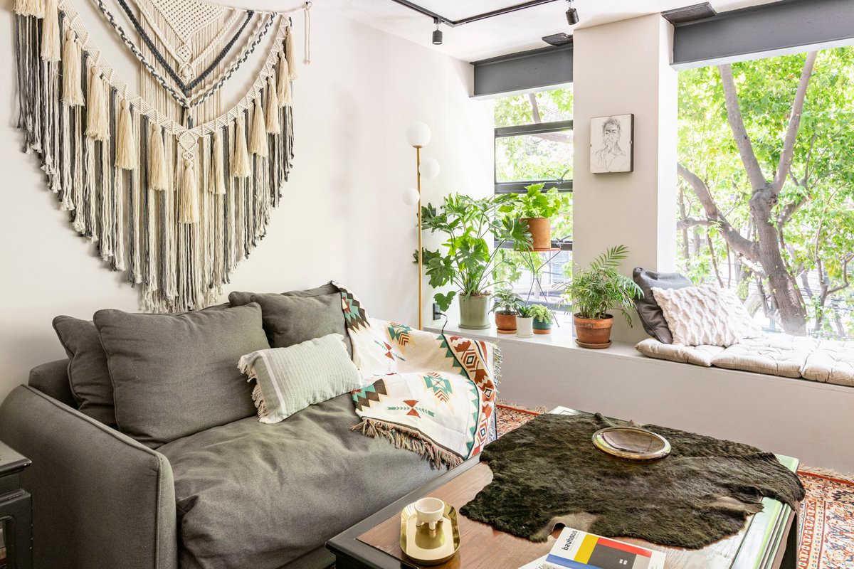 Boho apartment in Parque Mexico!