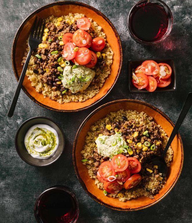 Photo of Ostrich Protein Bowl