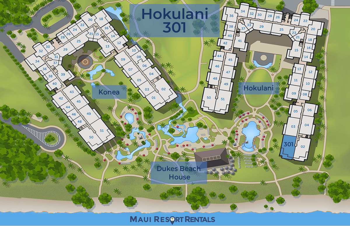 Maui Resort Rentals: Honua Kai Hokulani 301 gallery image 4