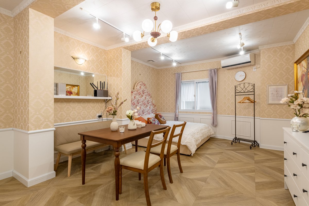 ラグジュアリーな内装/キングベッド /116㎡/新宿、渋谷へのアクセス良し/風呂トイレ3つ!