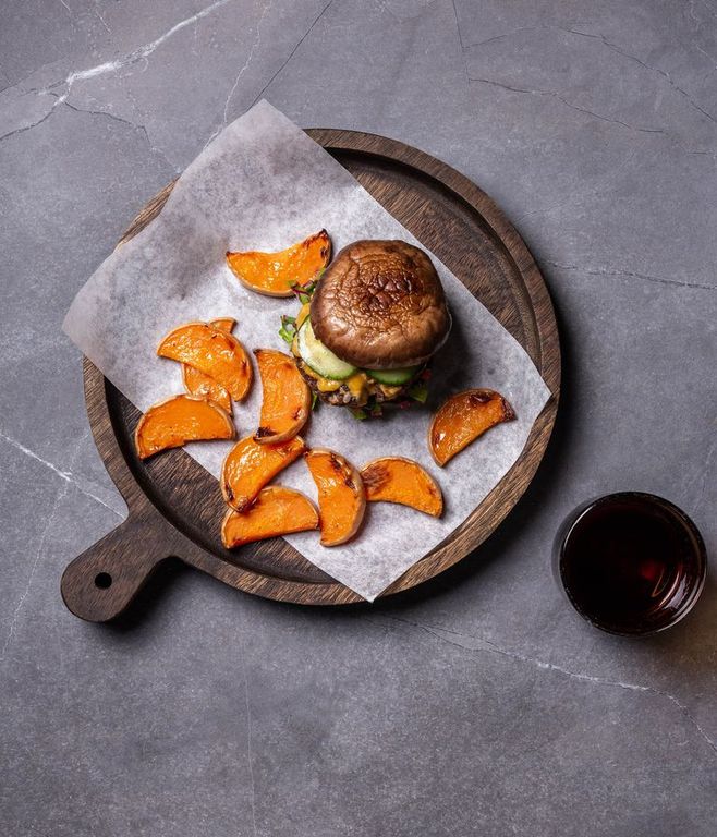 Photo of Guilt-free Portobello Burgers