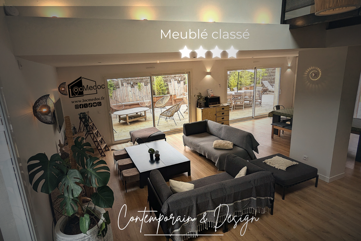 Villa 4* à l’esprit loft, contemporain et design