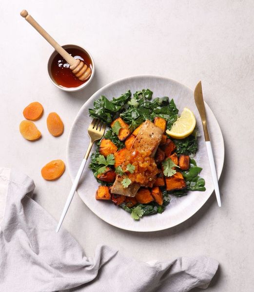 Photo of Yellowtail & Apricot Glaze