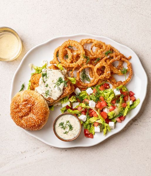 Photo of Crispy Hake Burger