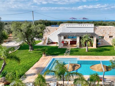 Villa a Ostuni-piscina – wifi-AC-5 km dal mare