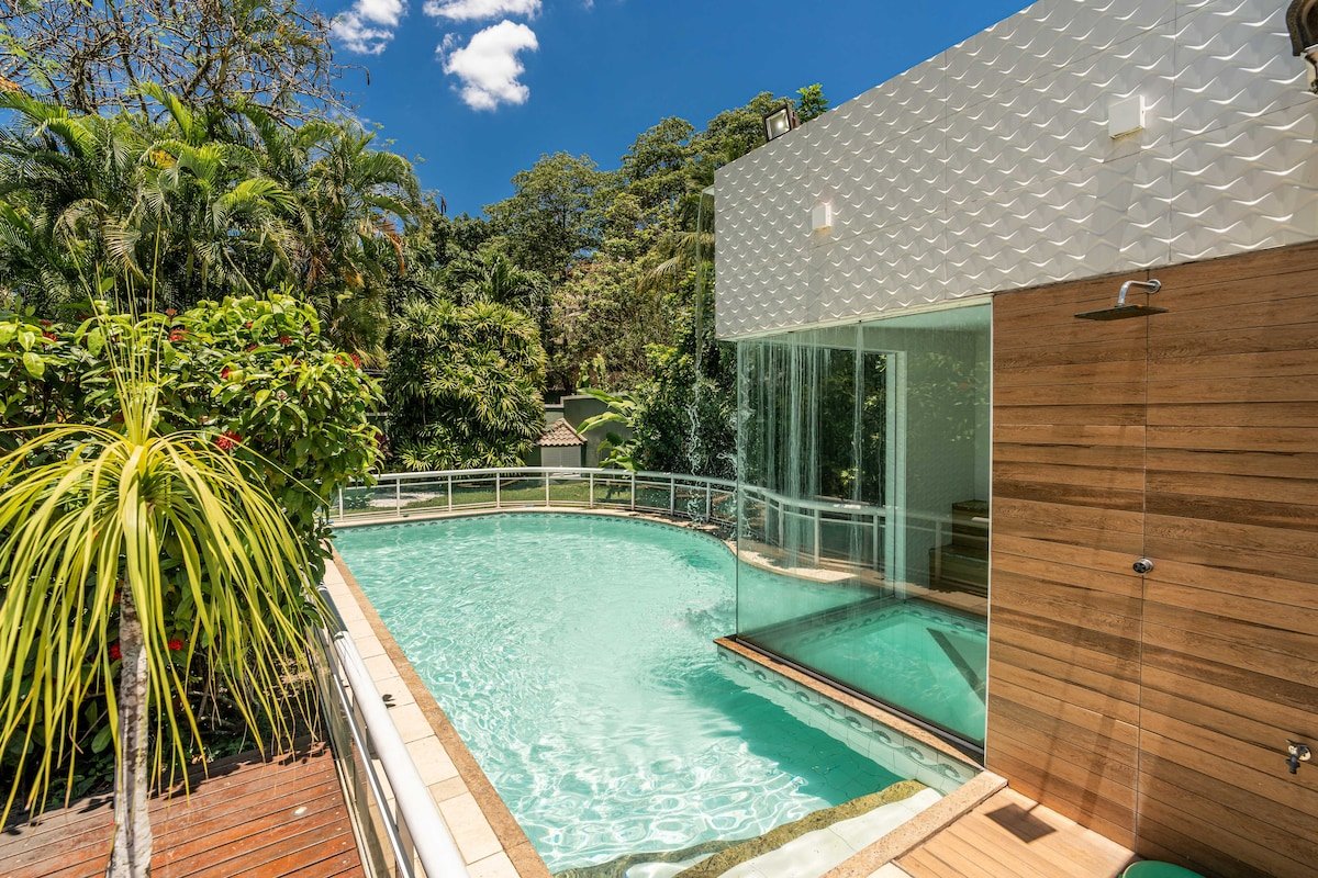 Linda, moderna e exclusiva mansão Barra da tijuca gallery image 4