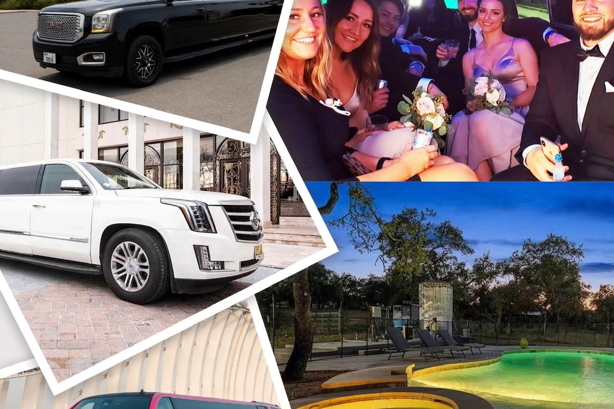 FREE LIMO, Private Pool Jacuzzi,8 acresSleeps 26 gallery image 3