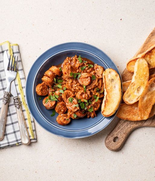 Photo of Lentil & Pork Banger Stew