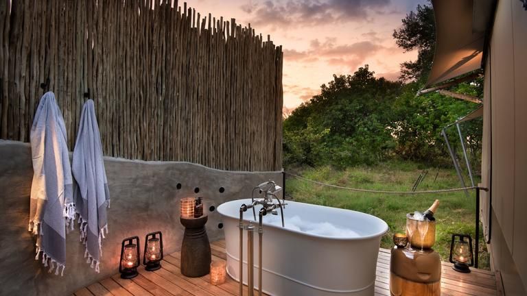 African Bush Camps Khwai Leadwood Honeymoon Tented Suite