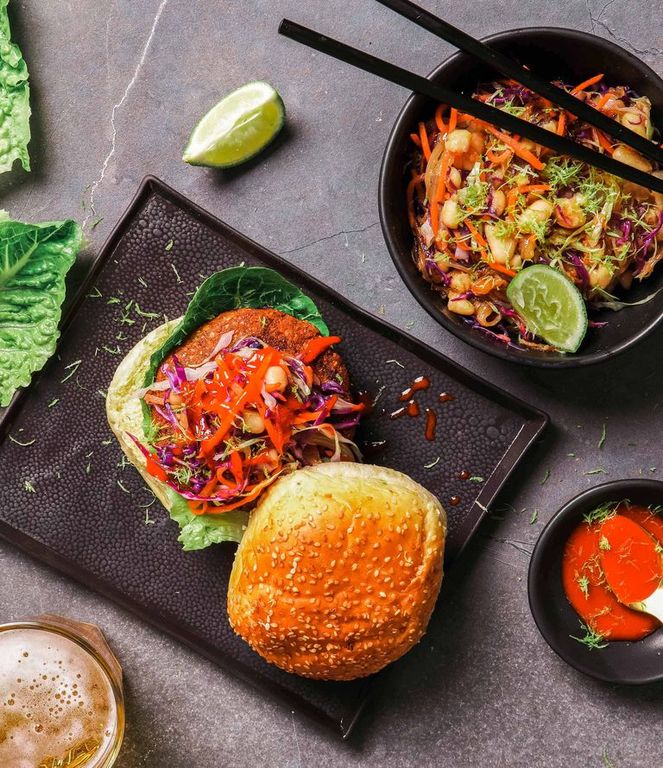 Photo of Asian-style Veggie Burger