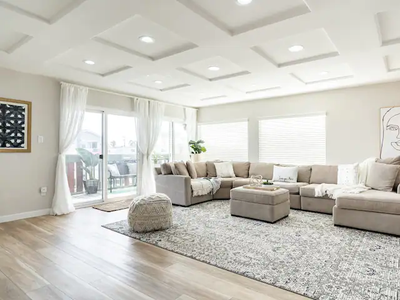 1 Block to Sand Contemporary 5BR Triplex