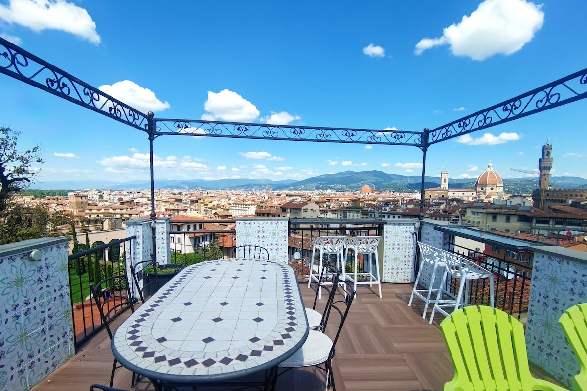 At the top faboulous terrace Florence gallery image 2
