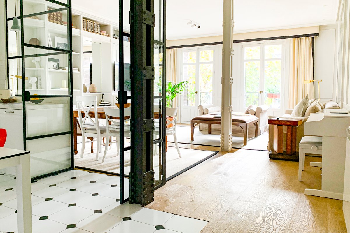 Luxury 3BR Apt with Views near Retiro & Atocha