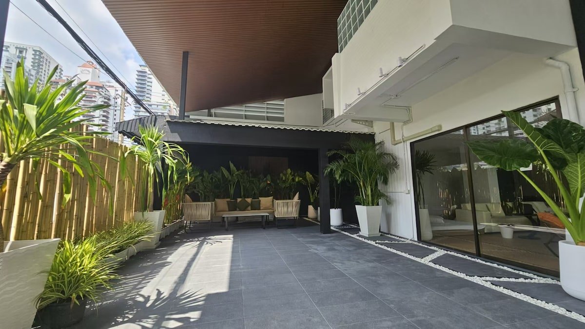 曼谷市中心私密四卧别墅 步行至牛仔街五分钟 gallery image 5