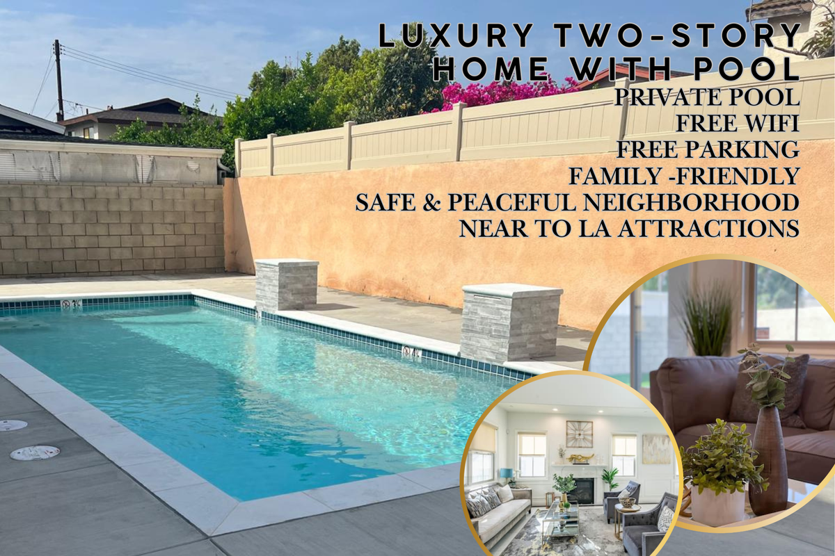 Luxury Two-Story Home with Pool