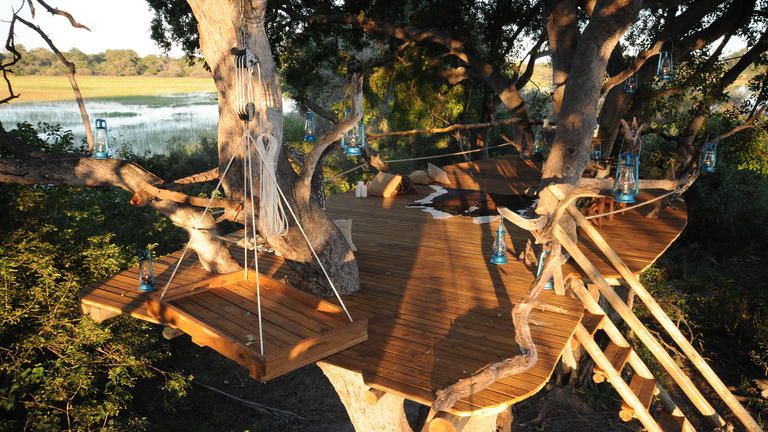 Macatoo Camp - African Horseback Safaris Tree House