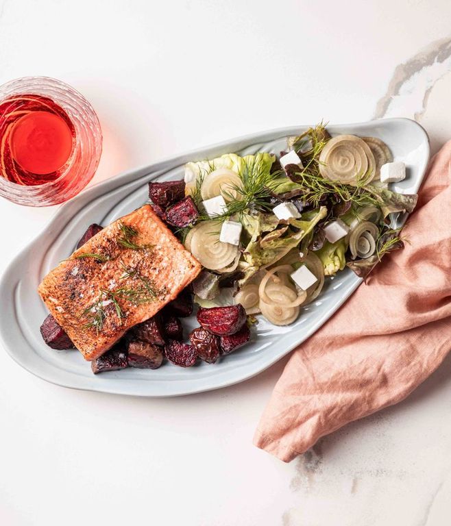 Photo of Rainbow Trout & Veg Salad