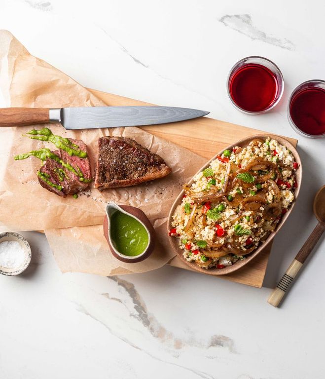 Photo of Sirloin & Rocket Salsa Verde
