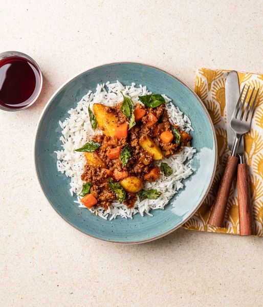 Photo of Beef Kerrie en Rys