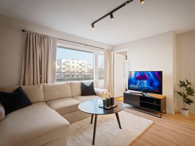 2BR apartment in the heart of Oslo: modern/central