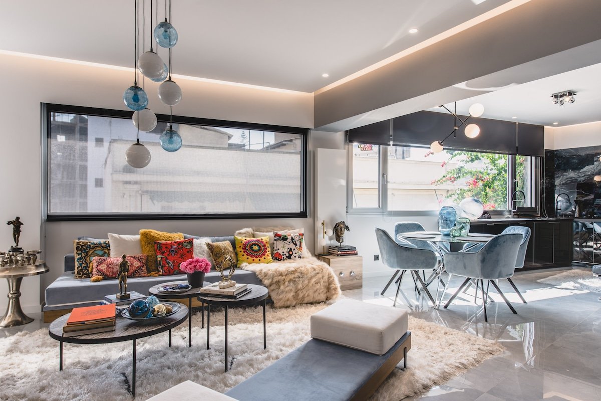 Luxury Apartment in heart of Athens-Blue Graphite gallery image 4