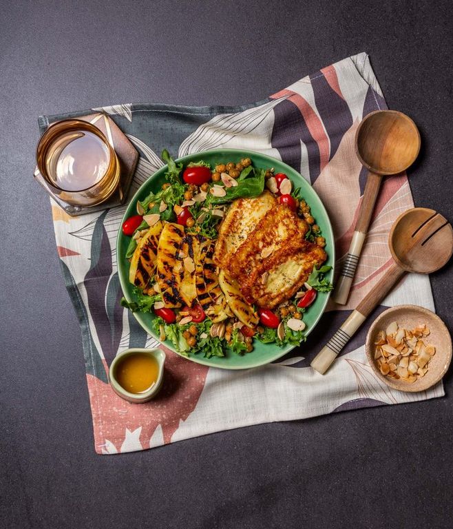 Photo of Charred Pineapple & Halloumi Salad