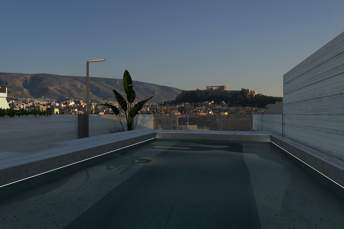 “Acro.Pool” Private Heated Pool w/ Acropolis View gallery image 4