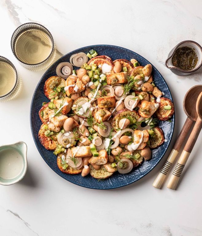 Photo of Oven-baked Sweet Potato & Chimichurri